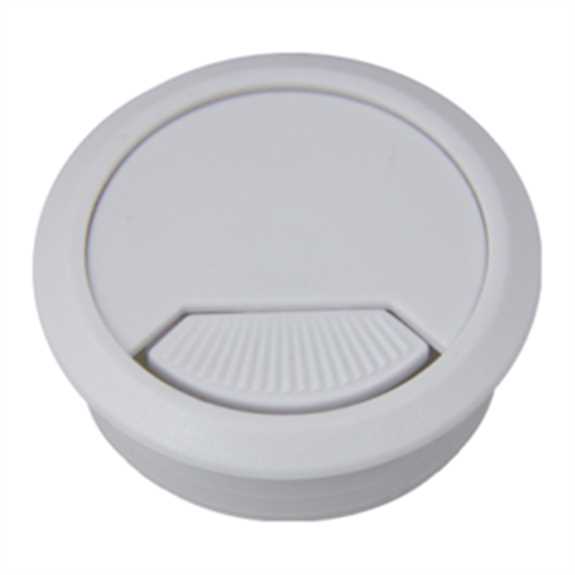 GR187-51.WT 3PC Cable Grommet White