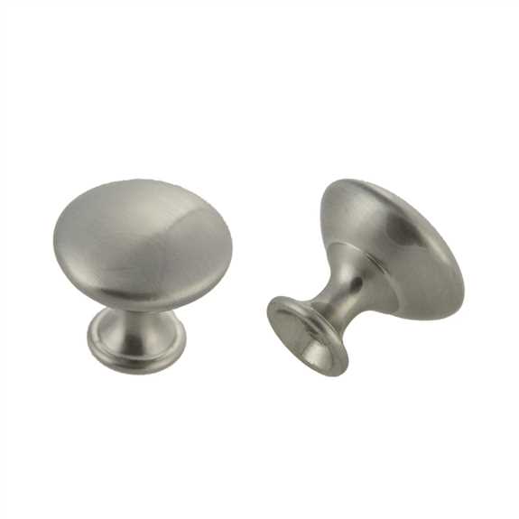 K-910.SN 30mm Diecast Knob Satin Nickel